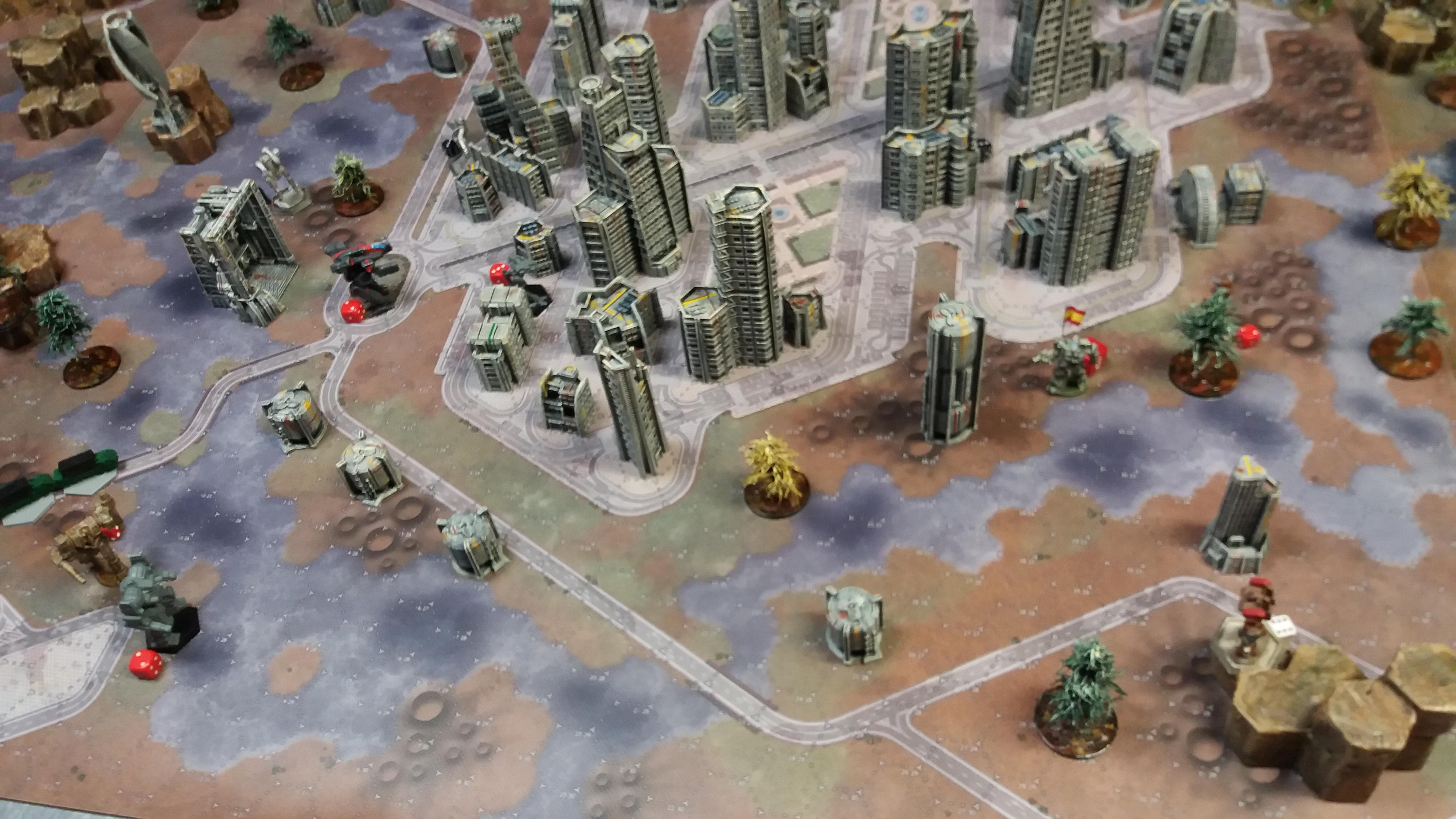 Battletech City Hex Mech Mechwarrior Tabletop Terrain Terrain